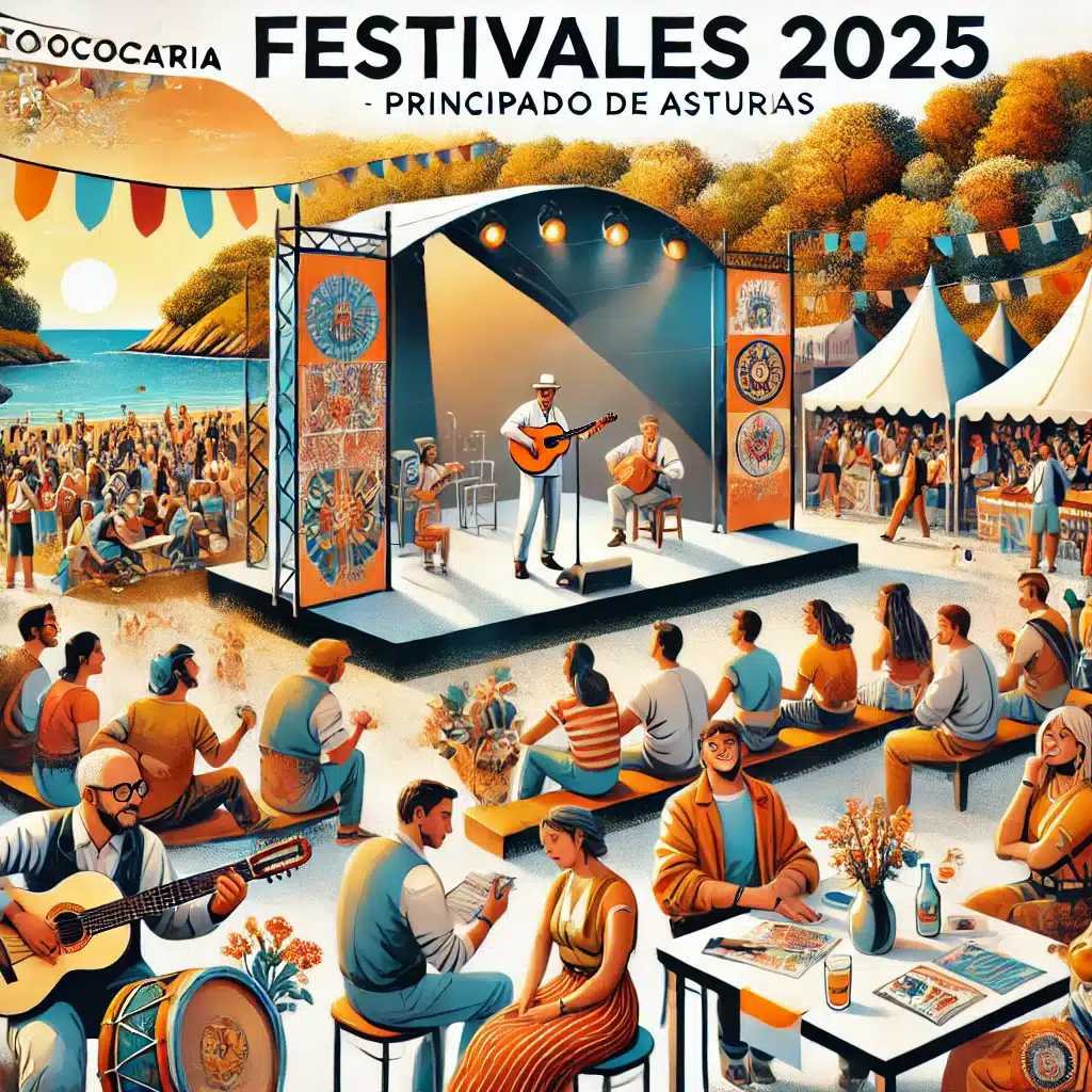 Imagen de una fiesta de pueblo