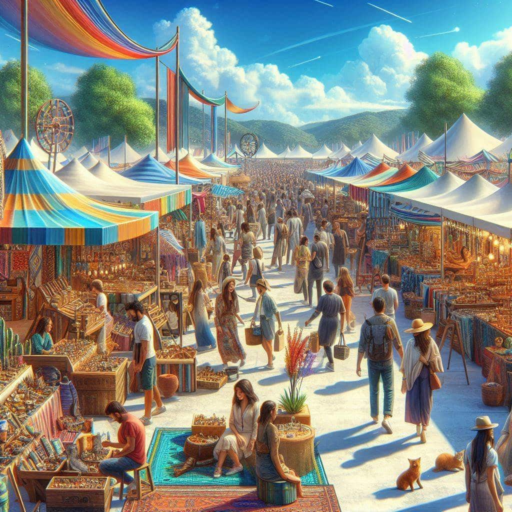 Feria de artesanos